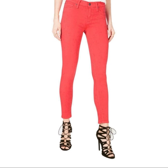 Hudson Nico Jeans in Red - Picture 3 of 10